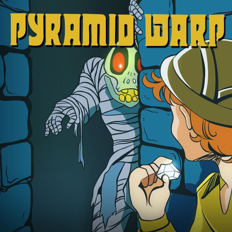 Pyramid Warp box art for MSX